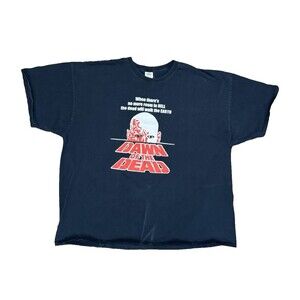 Vintage Dawn Of The Dead Promo T-Shirt Fruit of Loom Scary Zombie Horror 3XL